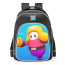 Fall Guys Knockout Skin School Backpack