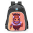 Fall Guys Party Bean Skin School Backpack
