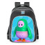 Fall Guys Quakers Skin School Backpack