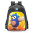 Fall Guys Sonic Skin School Backpack