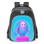 Fall Guys Square Camo Skin School Backpack