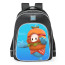 Fall Guys Tasty Burger Skin School Backpack
