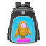 Fall Guys Topology Skin School Backpack