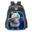 Fall Guys Astro Bot T-Rex Skin School Backpack