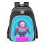Fall Guys T-Shirt Skin School Backpack