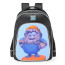 Fall Guys Yeti Bean Skin School Backpack