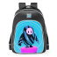 Fall Guys Zebra Stripes Skin School Backpack