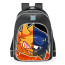 Friday Night Funkin FNF Chaos Nightmare Sonic Vs. Fleetway School Backpack