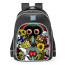 Friday Night Funkin FNF vs Mistful Crimson Morning Characters School Backpack