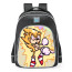 Friday Night Funkin FNF Vs. Sonic.EXE Fleetway Super Sonic School Backpack