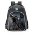 Smite Jurassic World Camp Cretaceous Spinosaurus School Backpack
