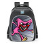 Poppy Playtime Kissy Missy Animated School Backpack