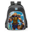 Smite Achilles Golden Skin School Backpack