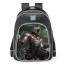 Smite Achilles Tigers Fury Skin School Backpack