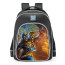 Smite Agni Golden Skin School Backpack