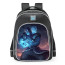 Smite Agni Ice Mage Skin School Backpack