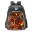 Smite Agni Volcanic Skin School Backpack
