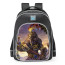 Smite Anhur Fnatic Skin School Backpack