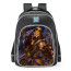 Smite Anhur Golden Skin School Backpack