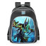 Smite Anubis Convention 2016 Skin School Backpack