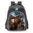 Smite Anubis Afterlife Skin School Backpack