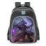 Smite Anubis Death Dragon Skin School Backpack