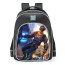 Smite Anubis K-9 Skin School Backpack