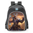 Smite Ao Kuang Sand Viper Skin School Backpack