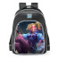Smite Aphrodite Bunny Bomber Skin School Backpack