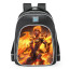 Smite Aphrodite Burning Desire Skin School Backpack