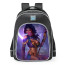Smite Aphrodite Oasis Djinn Skin School Backpack