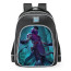 Smite Apollo Dark Apprentice Skin School Backpack