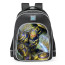 Smite Ares Diamond Sword Skin School Backpack