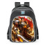 Smite Ares Fernando Skin School Backpack