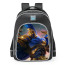 Smite Ares Golden Skin School Backpack