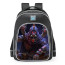 Smite Ares Star Tyrant Skin School Backpack