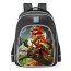Smite Artemis Primal Huntress Skin School Backpack
