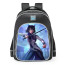 Smite Amaterasu Blake Belladonna Skin School Backpack
