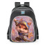 Smite Amaterasu Chibi Inu Skin School Backpack