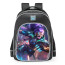 Smite Amaterasu Cyberblade Skin School Backpack
