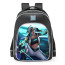 Smite Amaterasu Divine Beats Skin School Backpack