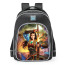 Smite Amaterasu Cerulean Sky Skin School Backpack