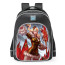 Smite Athena Red Star Skin School Backpack