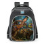 Smite Awilix Golden Skin School Backpack