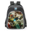 Smite Bacchus Drunkyard Skin School Backpack