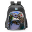 Smite Bacchus Sashimi Neko Skin School Backpack