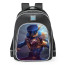 Smite Baron Samedi Golden Skin School Backpack