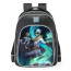 Smite Baron Samedi Golden Touch Skin School Backpack