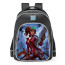 Smite Bastet Crimson Ops Skin School Backpack