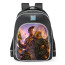 Smite Bellona Furiona Skin School Backpack